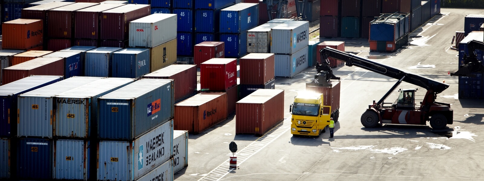 intermodal containertransporte